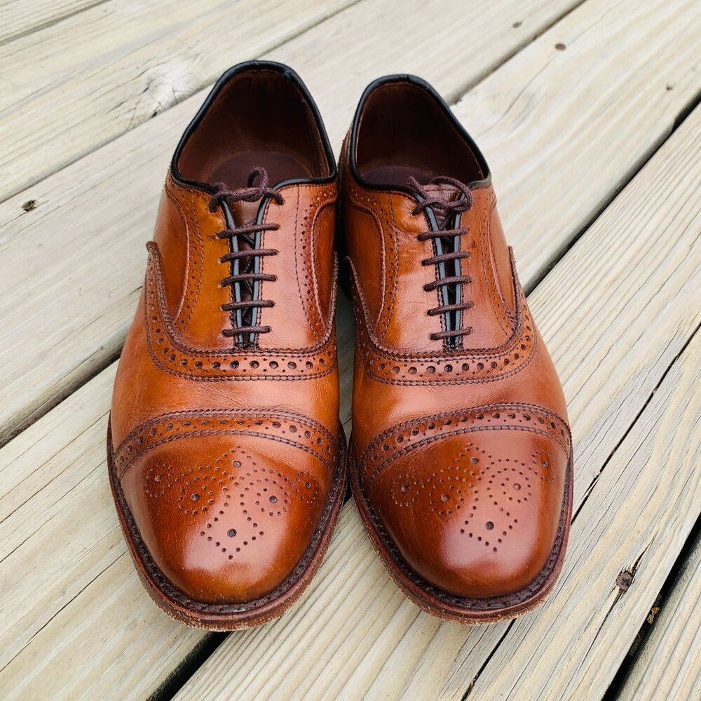 Allen Edmonds Strand Cap Toe Oxford Size 8.5 3E